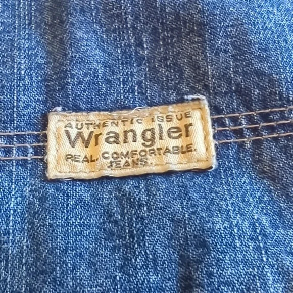 Men's Wrangler Blue Denim Carpenter Shorts Size 34 - Picture 6 of 6